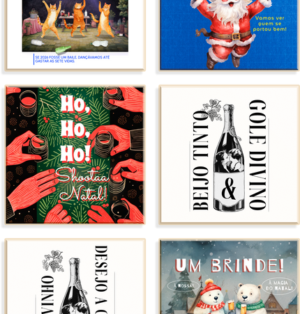 Azulejos de Natal | Estilo Retro - Vintage