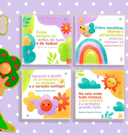 Azulejos para Educadoras e Auxiliares