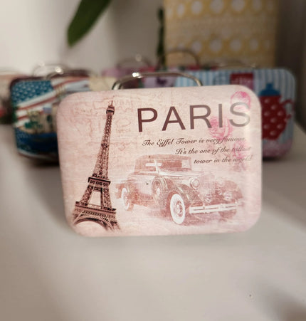 Mini Malas de Viagem Vintage | Coleção Azulejos com Selo