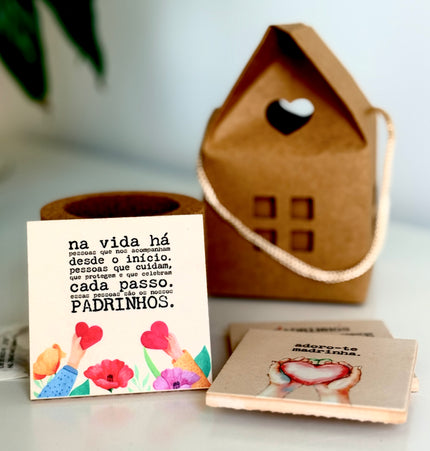 Presente especial para padrinhos cheio de significado