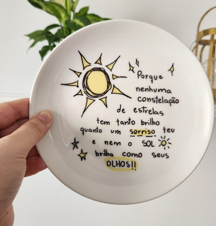 Pratos com Amor | Caligrafados