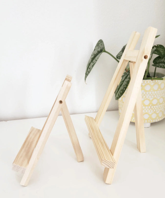 Cavalete de Madeira Médio e Grande | Suportes para Azulejos Maiores
