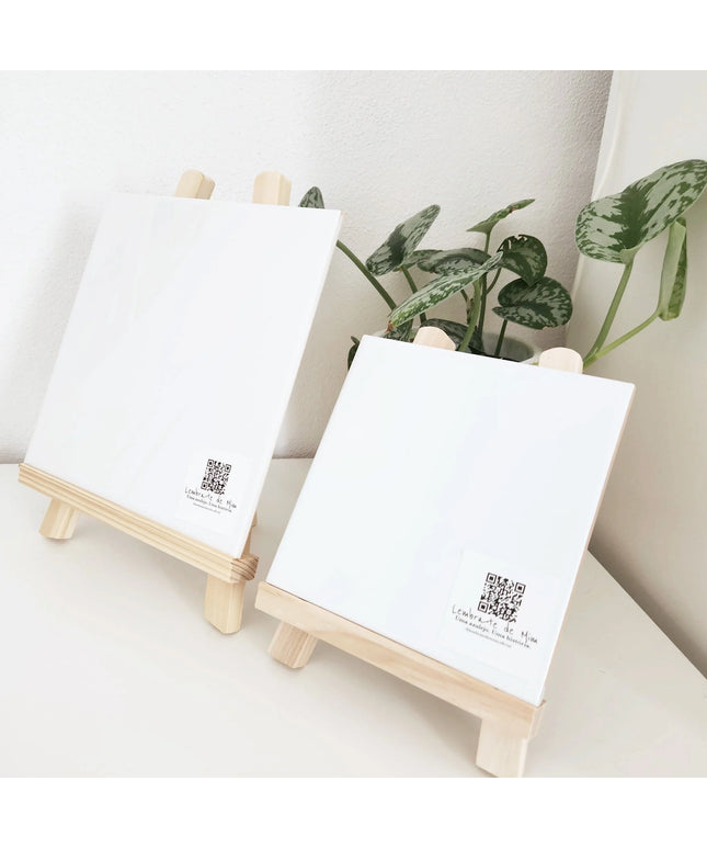 Cavalete de Madeira Médio e Grande | Suportes para Azulejos Maiores