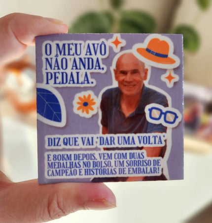 Azulejos para Avós Divertidos