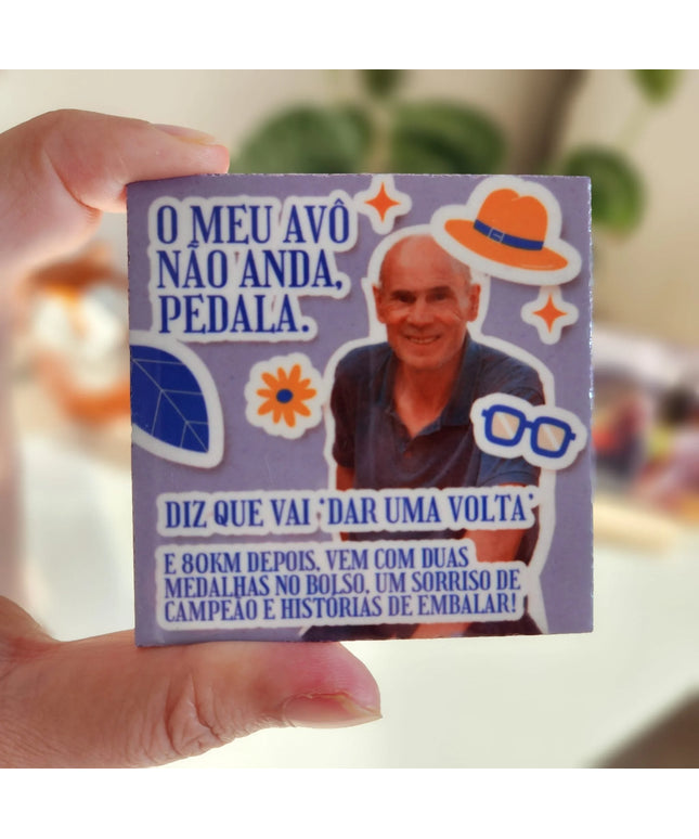 Azulejos para Avós Divertidos