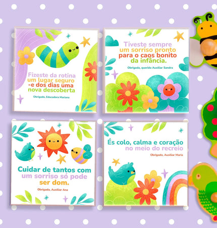 Azulejos para Educadoras e Auxiliares