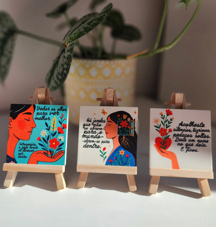 Azulejos para Quem Cuida da Saúde Mental