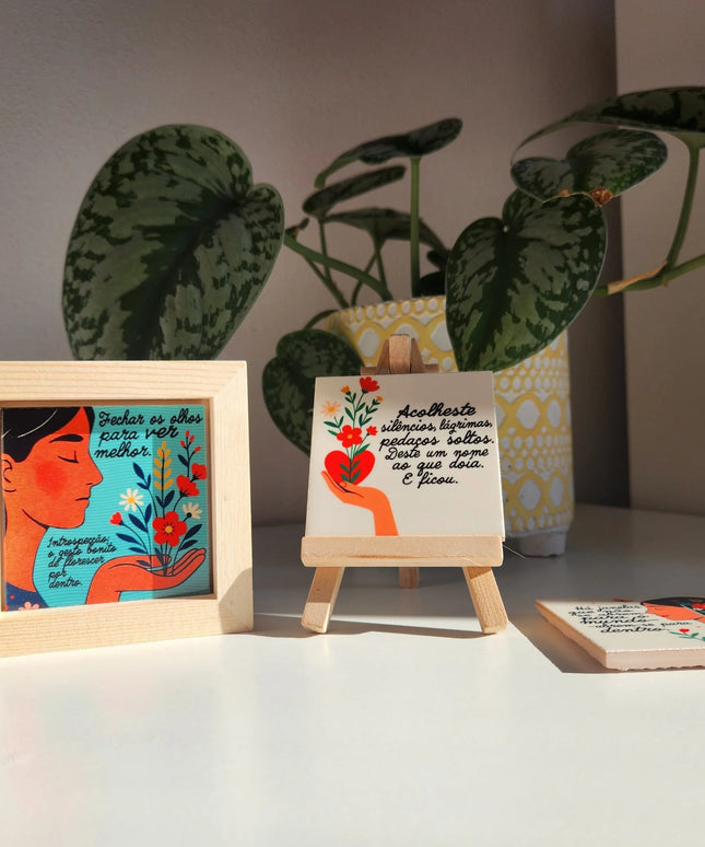 Azulejos para Quem Cuida da Saúde Mental