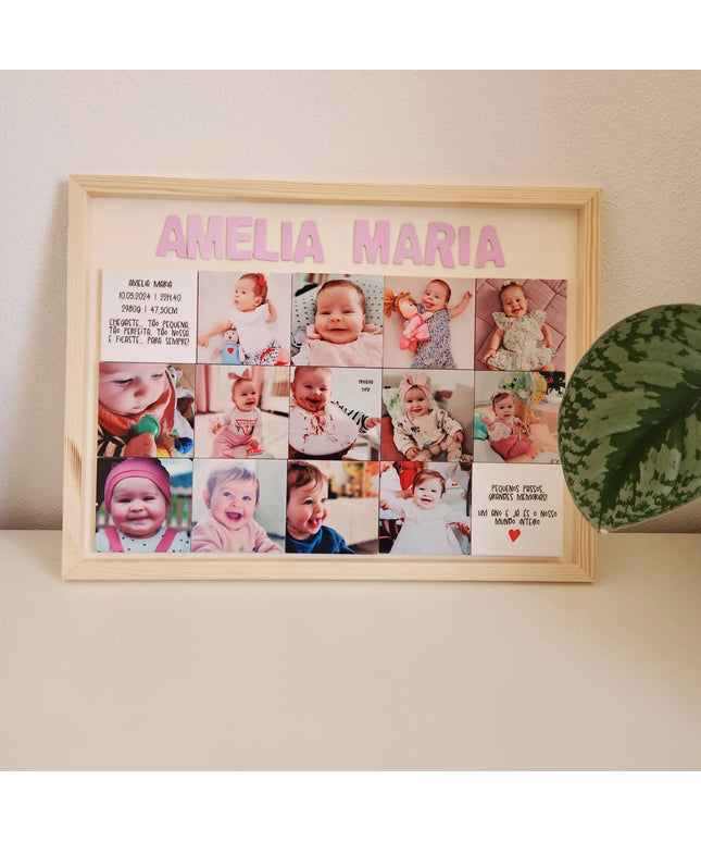 Painel de 15 Azulejos com Fotografias