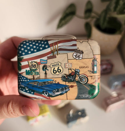 Mini Malas de Viagem Vintage | Coleção Azulejos com Selo