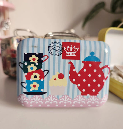 Mini Malas de Viagem Vintage | Coleção Azulejos com Selo