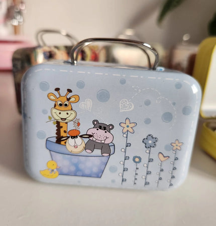 Mini Malas de Viagem Vintage | Coleção Azulejos com Selo