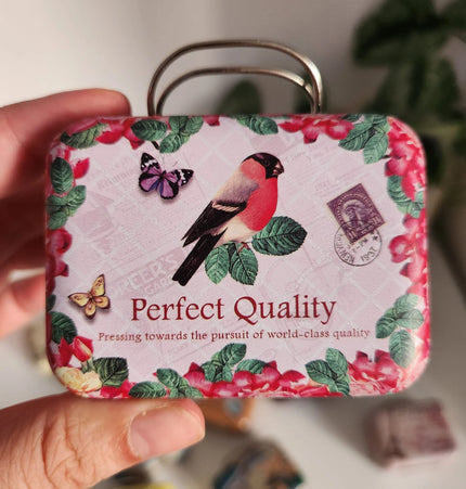 Mini Malas de Viagem Vintage | Coleção Azulejos com Selo