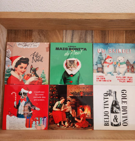 Azulejos de Natal | Estilo Retro - Vintage