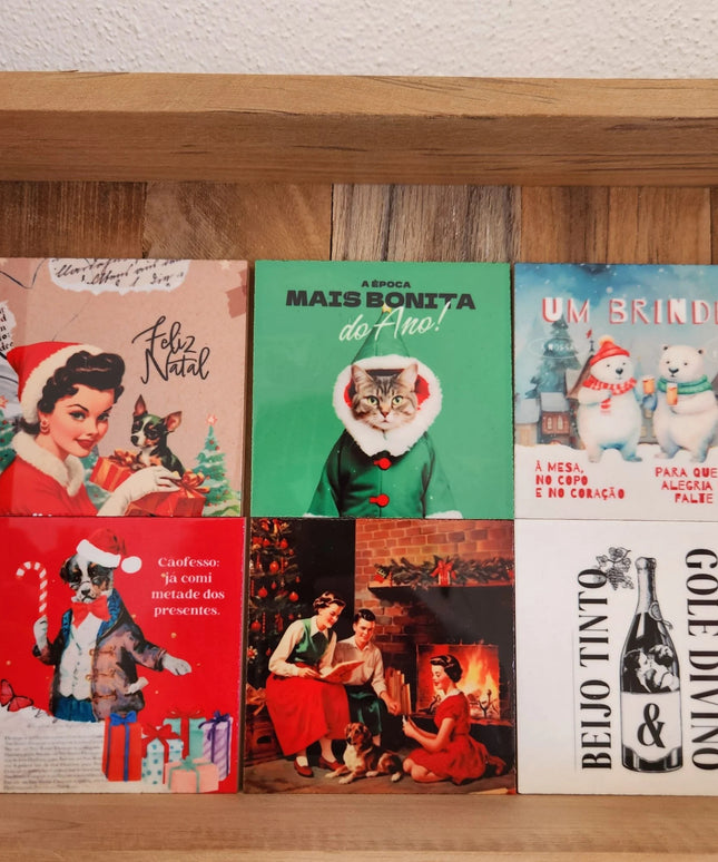 Azulejos de Natal | Estilo Retro - Vintage