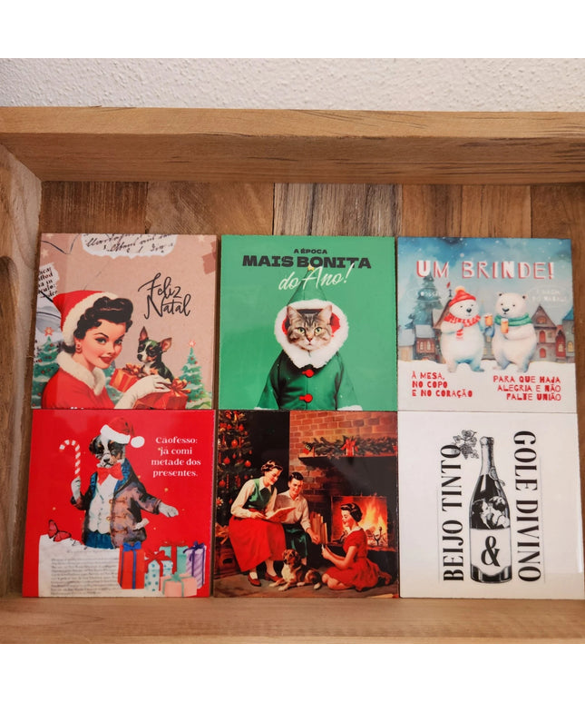 Azulejos de Natal | Estilo Retro - Vintage