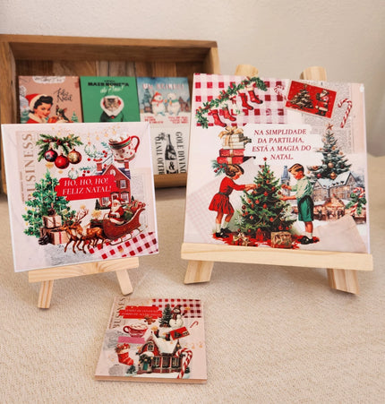 Azulejos de Natal | Estilo Retro - Vintage