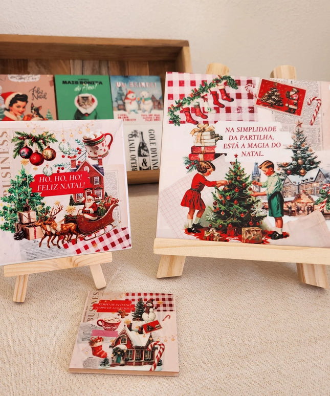 Azulejos de Natal | Estilo Retro - Vintage