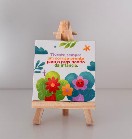 Azulejo personalizado para oferecer no final do ano escolar