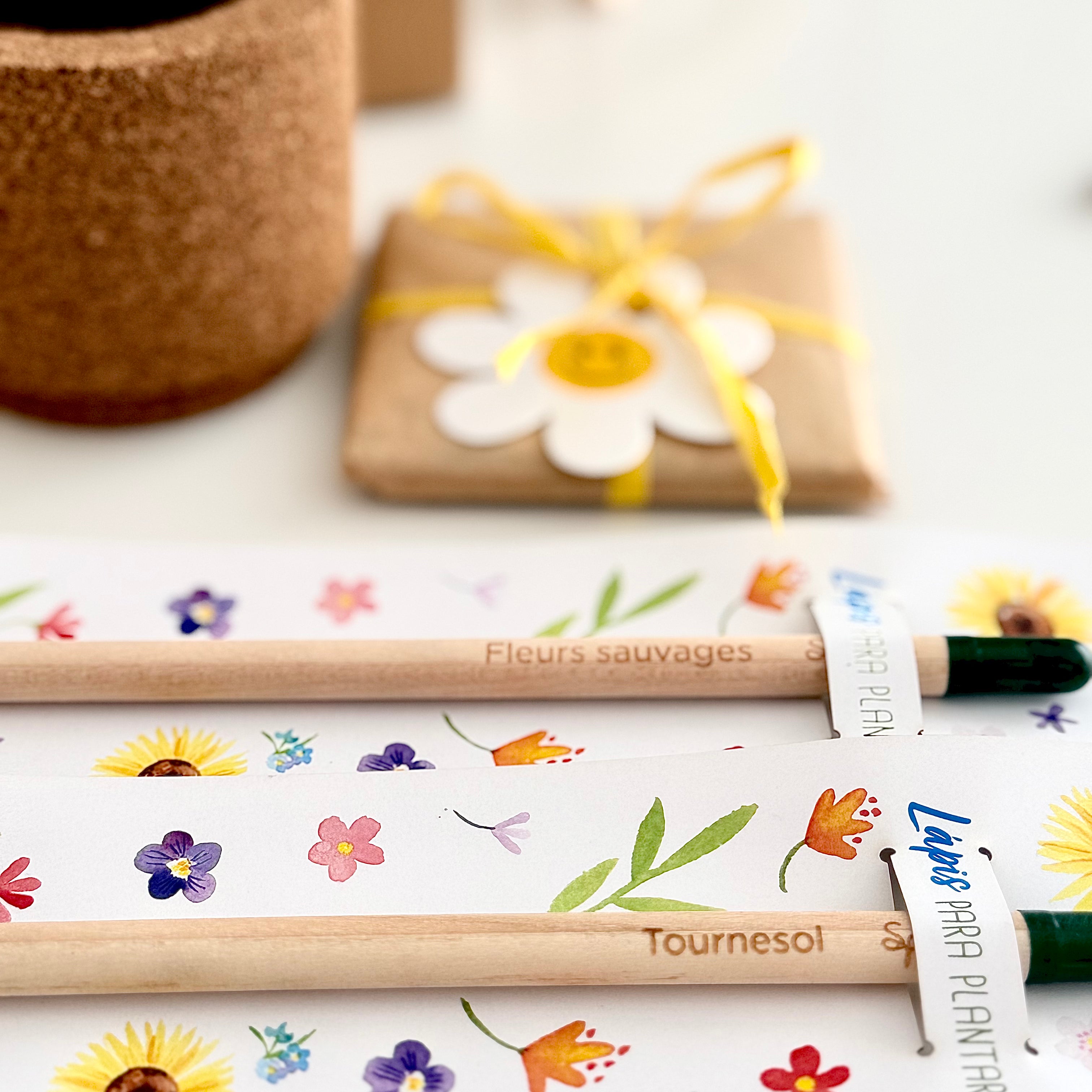 Kit presente artesanal para educadora