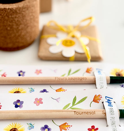 Kit presente artesanal para educadora