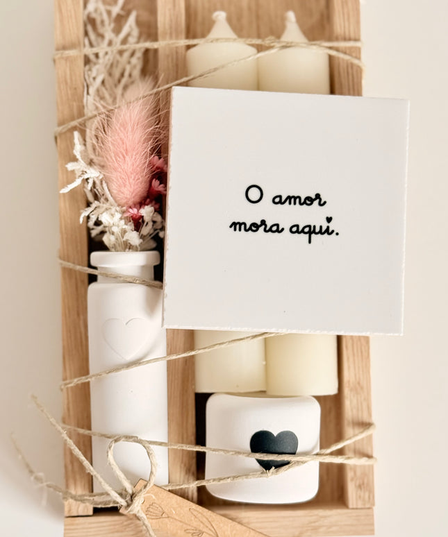 Azulejo personalizado com fotografia em presente