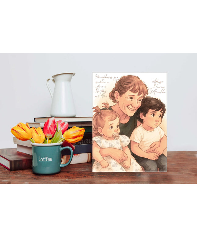 Azulejos Ilustrados | Dia dos Avós