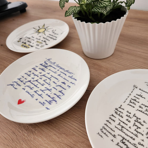 <h3>Pratos com Amor | Caligrafados</h3>