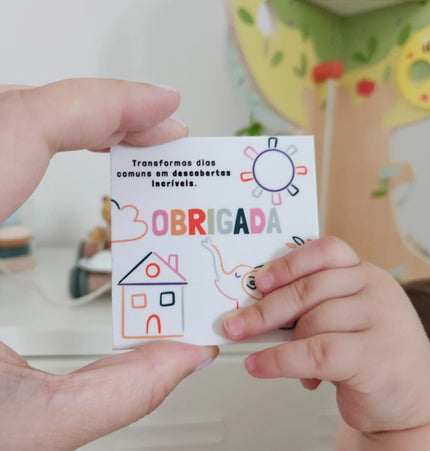 presente para educadora infantil personalizado