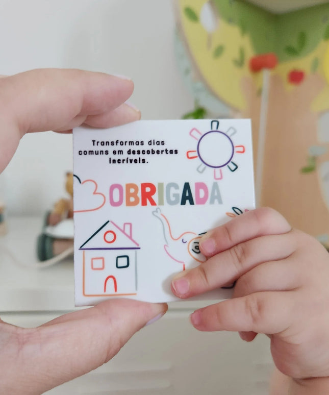 presente para educadora infantil personalizado