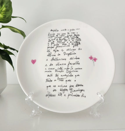 Pratos com Amor | Caligrafados